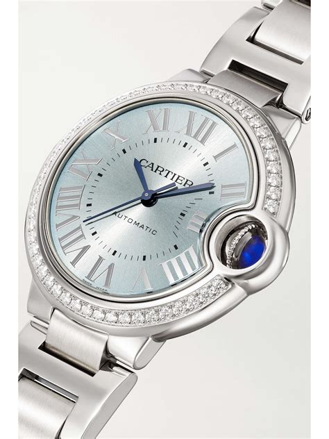 cartier watch women diamond|diamond cartier watch juliette porter.